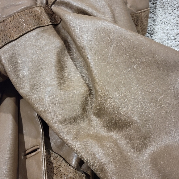 🚫SOLD🚫 VINTAGE MARVIN RICHARDS leather fur jacket! - Picture 11 of 13